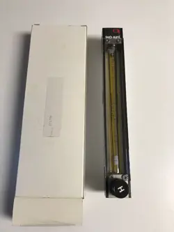 NEW BROOKS INSTRUMENT SHO-RATE 1355EHC3CCG1A FLOW METER MAX 200 PSIG @ 250 F