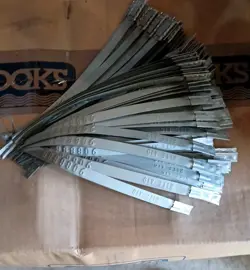 BROOKS METAL NUMBERED SECURITY SEALS
