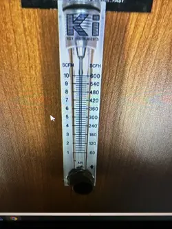 BROOKS INSTRUMENTS 1 16X853 AIR FLOW METER