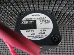 ORIENTAL MOTOR VEXTA PK245-02A-C24-1 STEPPER MOTOR 2 PHASE BROOKS 1038-161
