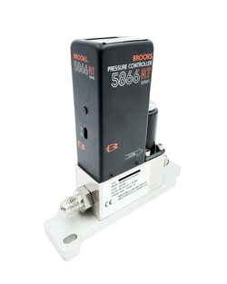 BROOKS INSTRUMENT 5866 RT SERIES PRESSURE CONTROLLER MPN MOD 5866RB1A1C4Q2SA