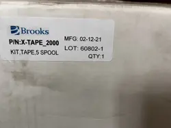 BROOKS X-TAPE 2000 , 5 SPOOL CASE