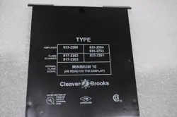 CLEAVER BROOKS 833-2585 FLAME AMPLIFIER MODULE