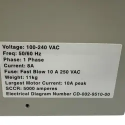 BROOKS AUTOMATION 146844 SERIES 8 ROBOT CONTROLLER