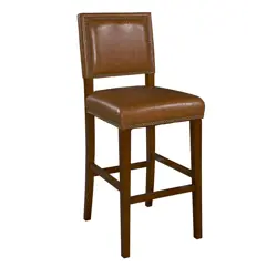 BROOK BAR STOOL30 CARAMEL