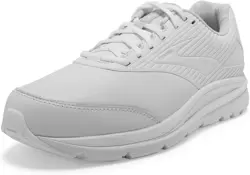 BROOKS MEN'S ADDICTION WALKER 2 WALKING SHOE 9 NARROW, WHITE/WHITE