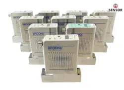 BROOKS INSTRUMENT GF125C MASS FLOW CONTROLLER MFC RESELLER LOT OF 10 WORKING