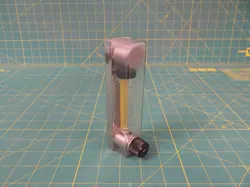 BROOKS 6-65-B FLOWMETER  10 TO 90 SCFH AIR  --  1/8