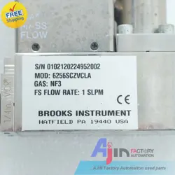 [7013]BROOKS 6256S/6256SCZVCLA GAS: NF3 FLOW RATE: 1 SLPM/FEDEX