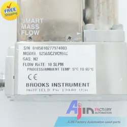 [7007]BROOKS 6256S/6256SCZVCMAC GAS: N2 FLOW RATE: 10 SLPM/FEDEX