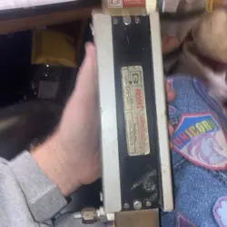 BROOKS INSTRUMENTS  1110-01-F1G1-U FULL-VIEW ROTAMETER FLOWMETER UNTESTED