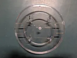 BLANK PLASTIC COVER FOR ELECTRIC KWH METER SOCKET BASE MILBANK BROOKS 1-6002