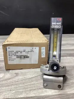 BROOKS 1350EHB8CJV1A FLOW METER SHO-RATE SIGHT GLASS TUBE #115D129PR5*SI