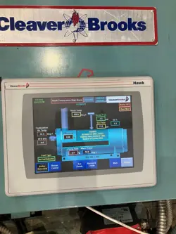 CLEAVER BROOKS HAWK 4000 V2 CONTROL SYSTEM WITH SERVOS