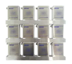 BROOKS INSTRUMENT GF125C MASS FLOW CONTROLLER MFC N2 LOT OF 12 WORKING SURPLUS