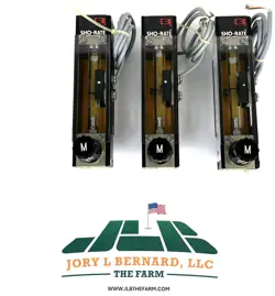 BROOKS INSTRUMENTS, SHO-RATE, LOT OF 3, 1350EZ205, VARIABLE AREA FLOWMETER, NEW