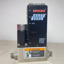 BROOKS SMART MASS FLOW CONTROLLER 5850S/BC1BA11D0AA1B1 PROFIBUS O2 GAS 1 SLPM