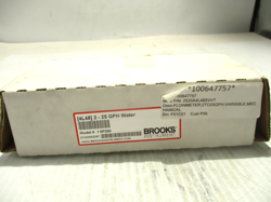 NEW BROOKS INSTRUMENT 2520A4L48SVVT FLOWMETER 2-25 GPH WATER