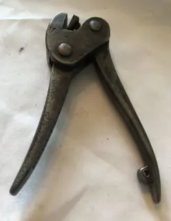 VINTAGE E.J. BROOKS LEAD SEAL CRIMPING PLYER