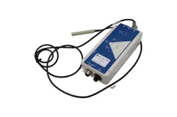 BROOKS AUTOMATION RS-232 SERIAL TRANSPONDER READER W/ ANTENNA TLG-RS232