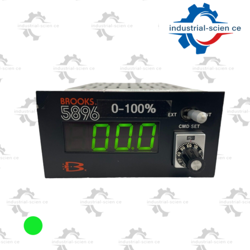 BROOKS INSTRUMENTS 5896B11A READOUT MASS FLOW CONTROLLER W/POWER CABLE