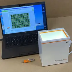 BROOKS (AZENTA / FLUIDX) PERCEPTION HD CRYO TUBE BARCODE READER - TESTED