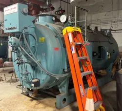 CLEAVER BROOKS 2001 BOILER 125HP MOD. CB7125030