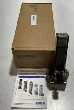 BROOKS INSTRUMENT 1350G BJ3BAJQ1AAA LOW FLOW GLASS AND PLASTIC TUBE (PURGEMETER)