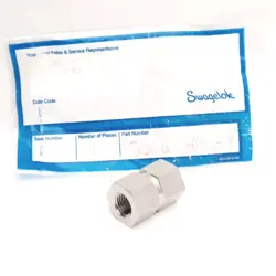 SWAGELOK SS-6-HRCG-4 STAINLESS STEEL PIPE FITTING 1/4IN NPT X 3/8IN NPT FEMALE