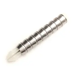 LOT OF 9 SWAGELOK SS-10M0-SET STAINLESS STEEL FRONT/BACK FERRULES, 10MM TUBE