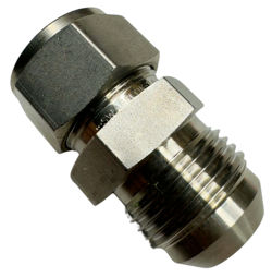 SWAGELOK SS-1210-6-12AN STAINLESS STEEL TUBE FITTING, BULKHEAD UNION