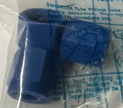 PACK OF (3) SWAGELOK PFA-422-1 PFA TUBE FITTING 1/4