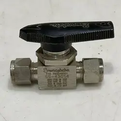 SWAGELOK SS-43GS6 MANUAL BALL VALVE 3000 PSIG G7T