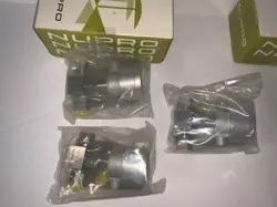 LOT OF 3 NEW SWAGELOK NUPRO SS-4BK 1C-9AGAA BELLOWS SEALED PNEUMATIC VALVE