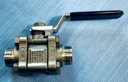 SWAGELOK STAINLESS STEEL SS-63TS12 BALL VALVE 3/4