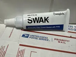NEW SWAGELOK SWAK MS-PTS-50 ANAEROBIC THREAD SEALANT WITH PTFE (1.69FL OZ)
