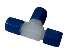 SWAGELOK PFA-420-3 PFA TUBE FITTING UNION TEE 1/4