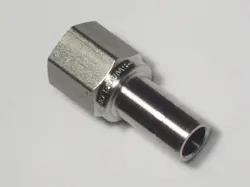 1- SWAGELOK STAINLESS STEEL TUBE ADAPTER, 3/8