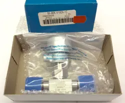 SWAGELOK SS-8BK-V19IN-1C ALLOY 600 BELLOWS SEALED VALVE 1/2