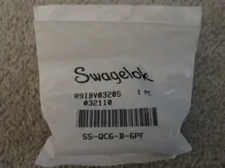 SWAGELOK SS-QC6-B-6PF STEEL INSTRUMENTATION QUICK CONNECT BODY