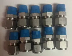BRAND NEW SWAGELOK 1/2 MALE CONNECTORS LOT OF 10 SS-810-1-6