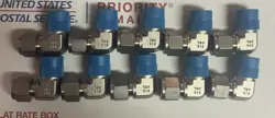 BRAND NEW SWAGELOK 1/2 MALE ELBOW CONNECTORS LOT OF 10 SS-810-2-8