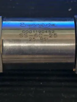 VALVE 25 P.S.I.