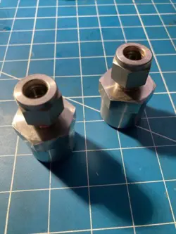 1 - SWAGELOK CONNECTOR FITTING, 3/8