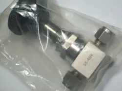 1- NUPRO SWAGELOK STAINLESS STEEL BELLOWS SEALED VALVE, 1/4