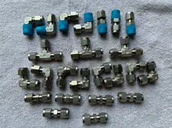 24 PCS:SWAGELOK SS-400, 1/4
