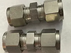 SWAGELOK SS-600-6 UNION COUPLING  NEW  LOT OF TWO......$23.00 DELIVERED