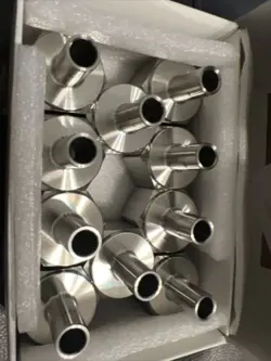 BOX OF 10 - SWAGELOK SS-8-TA-7-12 STAINLESS STEEL TUBE FITTING