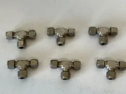 SWAGELOK 316 STAINLESS STEEL TEE FITTING 1/2