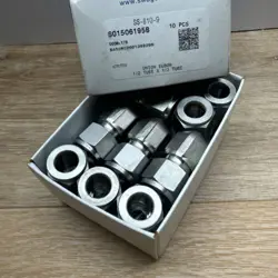 NEW, SWAGELOK SS-810-9, 1/2 TUBE UNION ELBOW, BOX OF 10 PCS. OEM